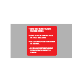 Maslonka/Mastec - NON Reflective decals 10x10 (2)